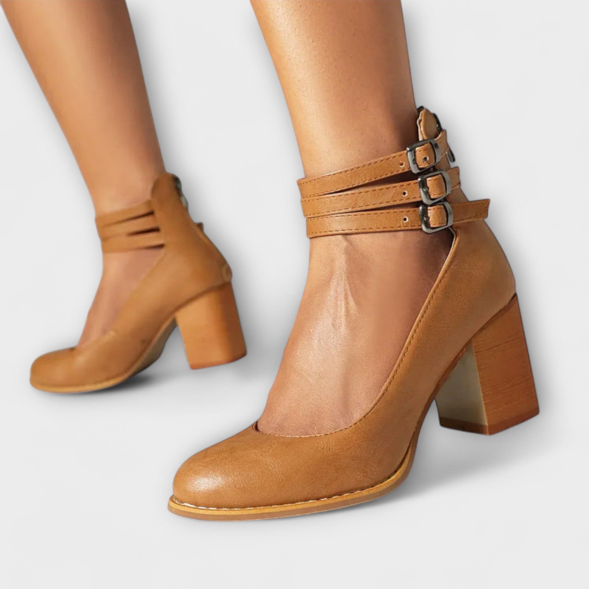 Alira – Szpilki z Zapięciem na Kostkę