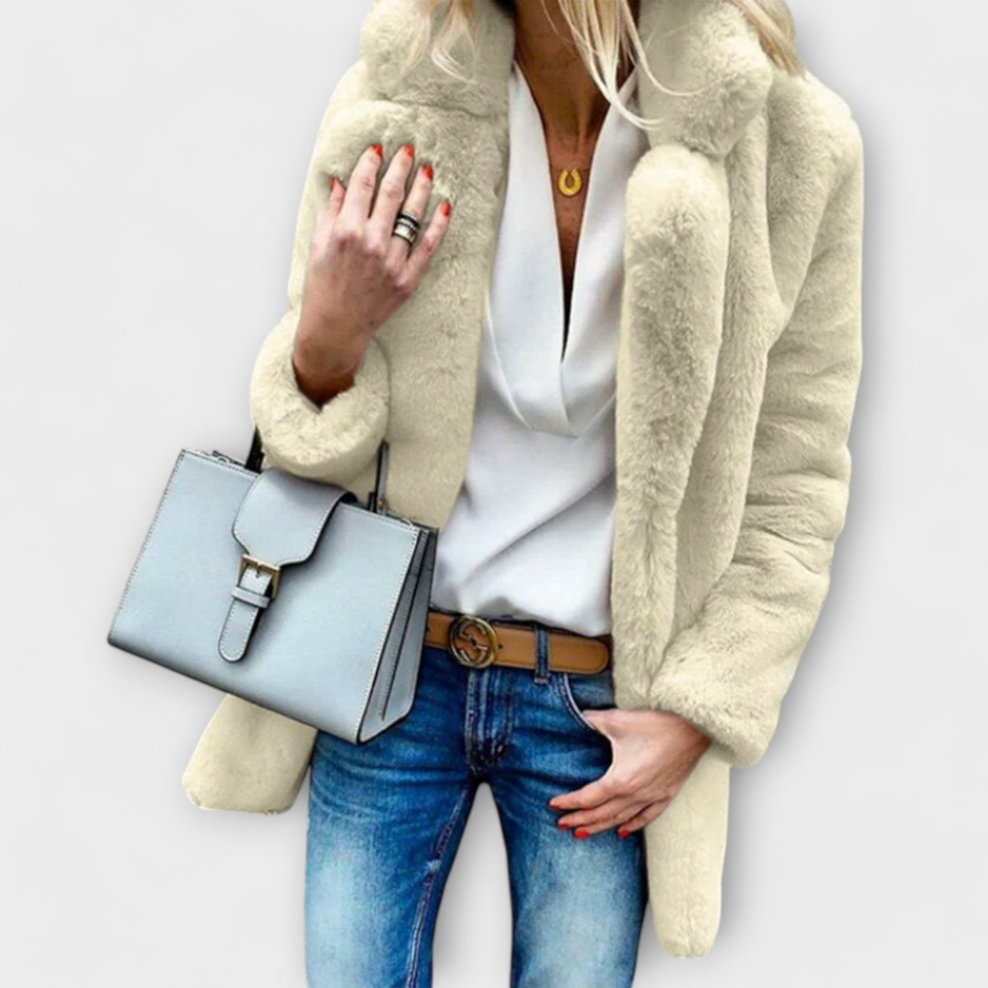 Luna – Ciepła i puszysta kurtka zimowa