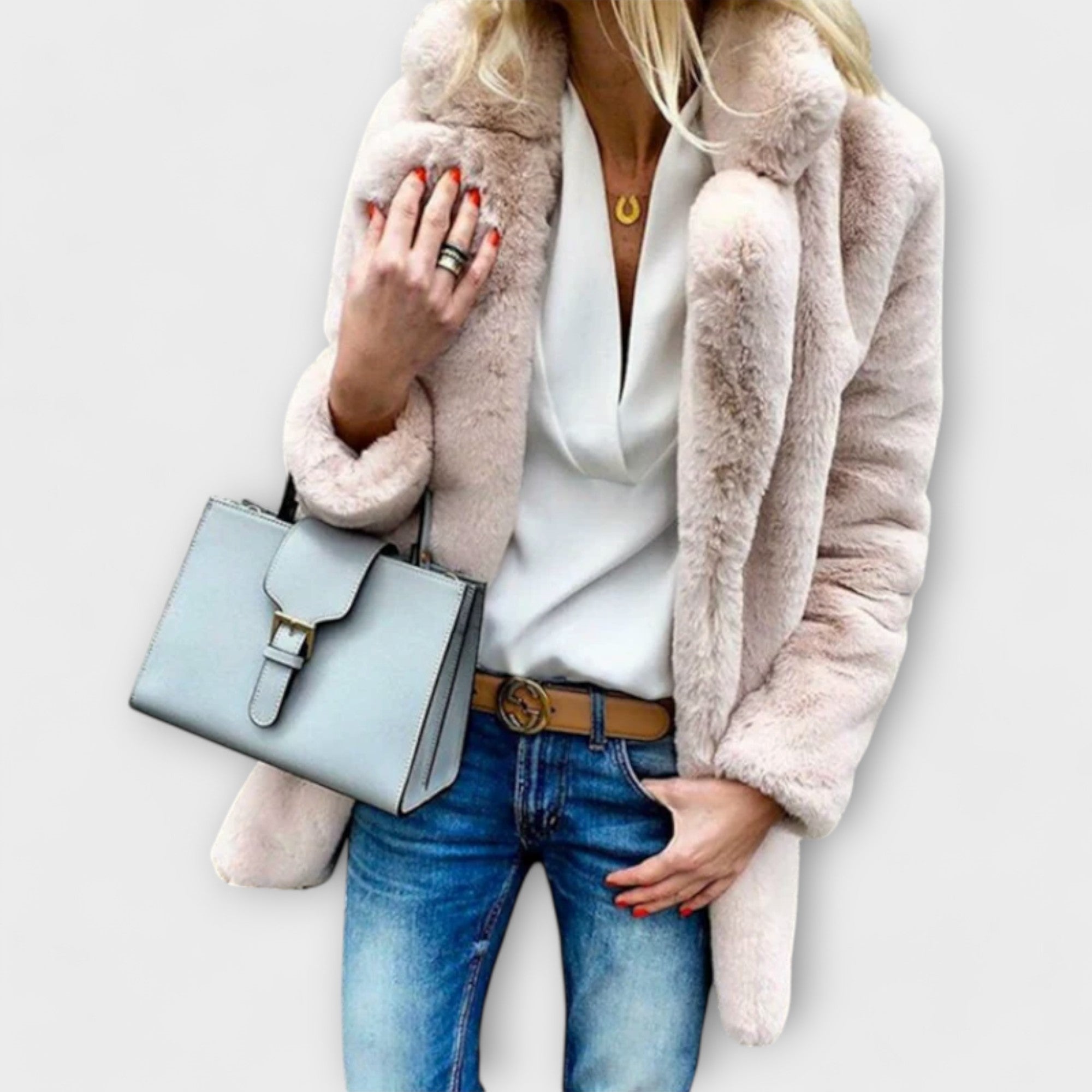 Luna – Ciepła i puszysta kurtka zimowa