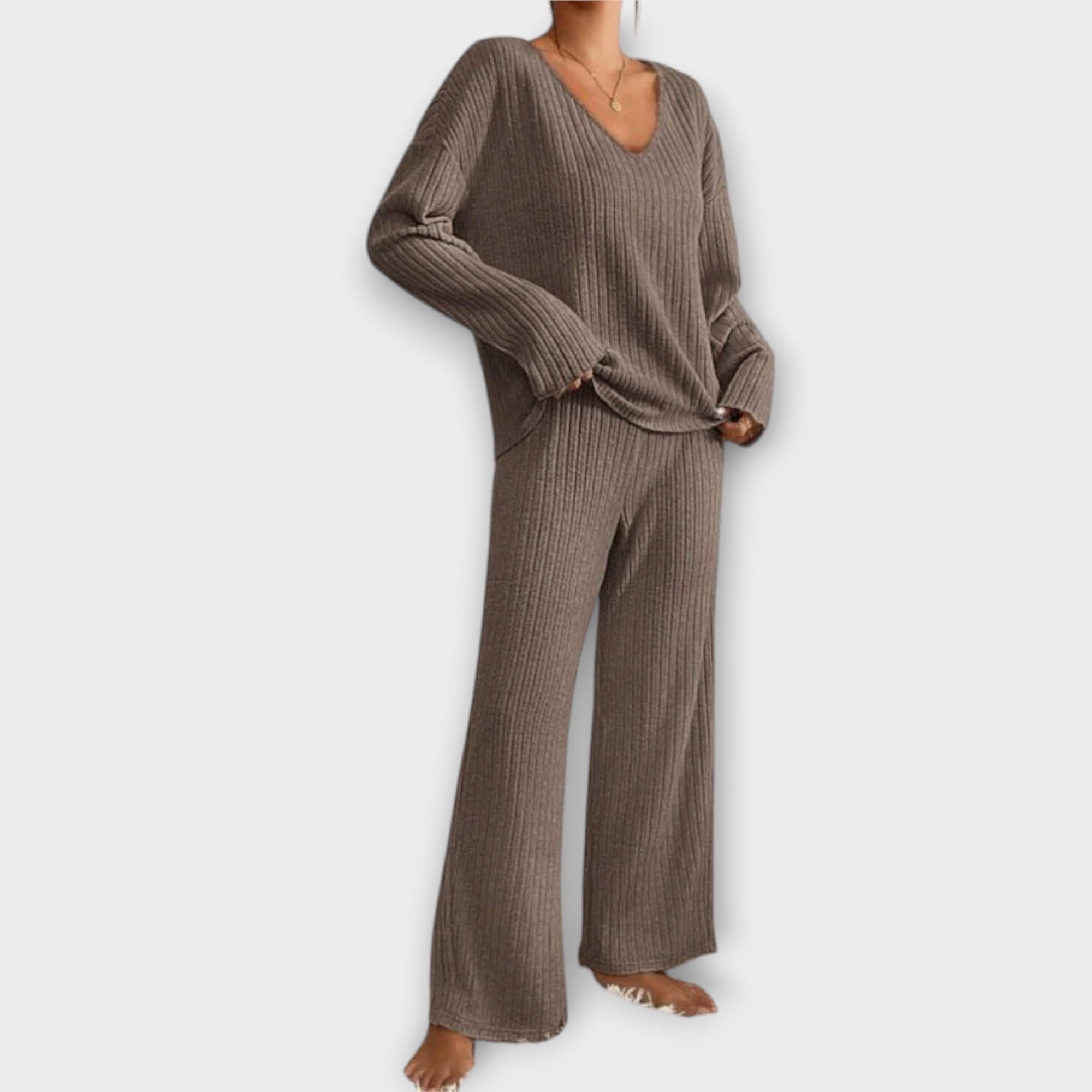 Zestaw Celine Dzianinowy Dwu-częściowy