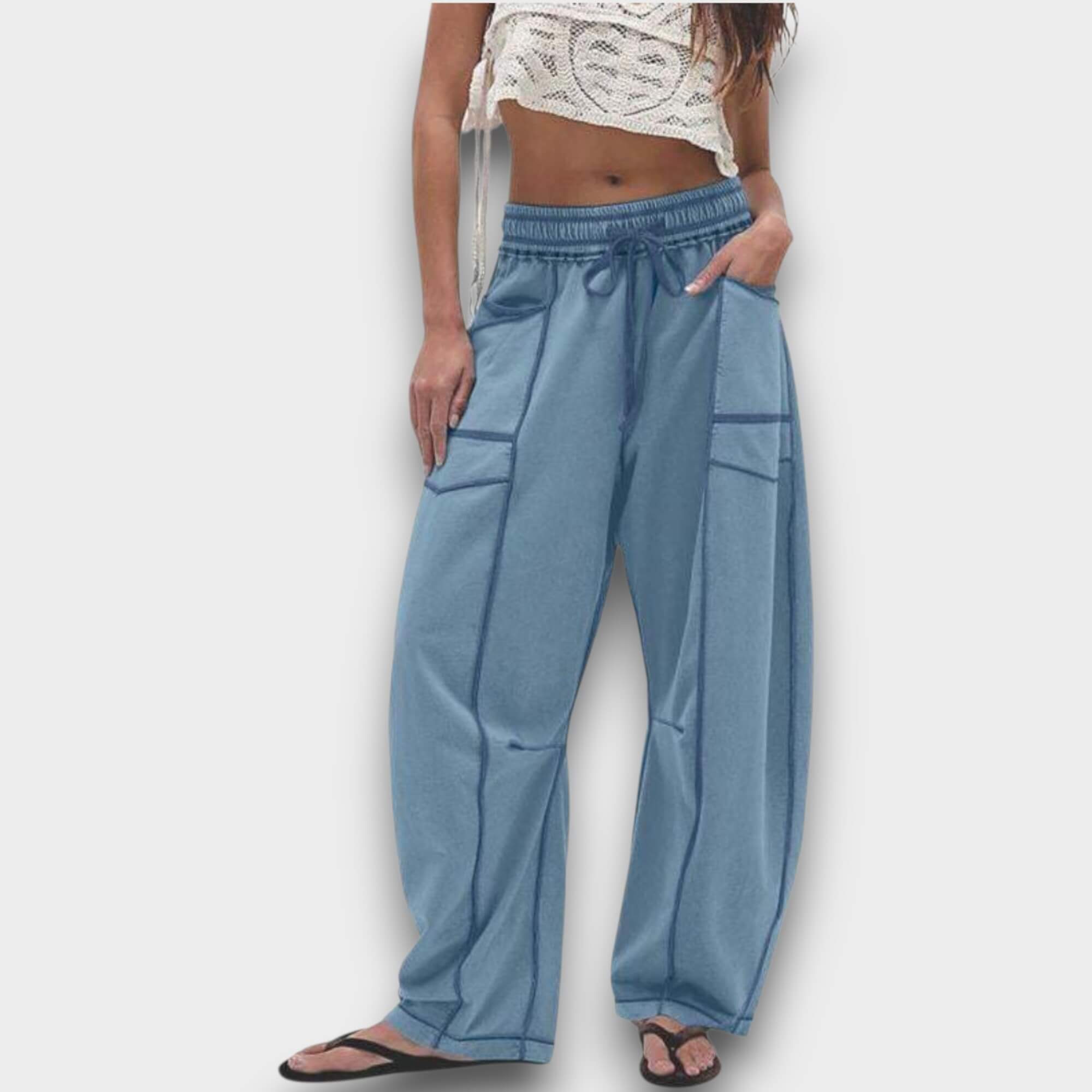 Nova – Wygodne Luźne Spodnie Lounge