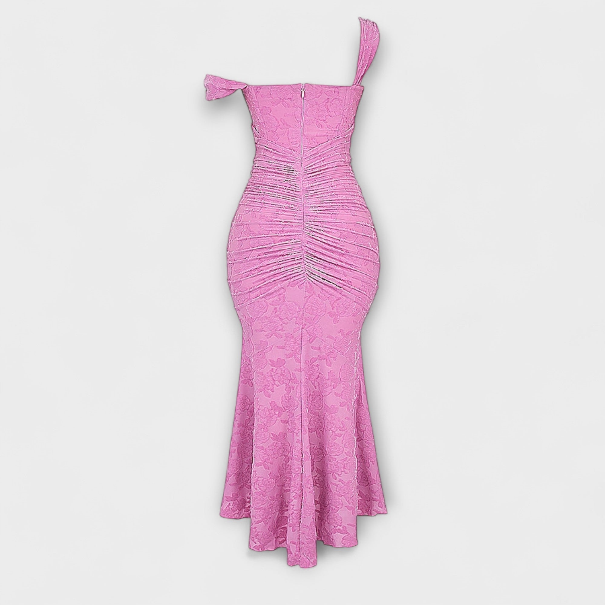 Renske - Długa sukienka z eleganckim i wyrafinowanym gorsetem