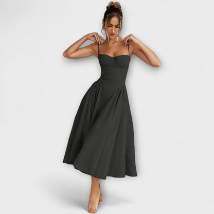 Rosalie - Wyrafinowana Sukienka Koronkowa bez Rękawów