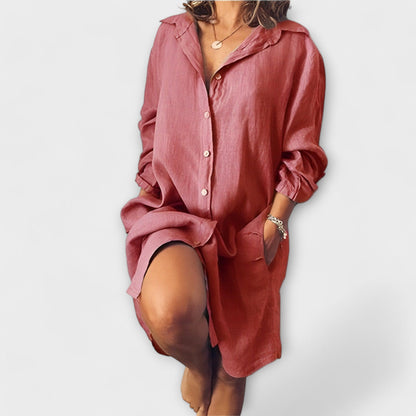 Casualna Bluzka Lniana na Co Dzień