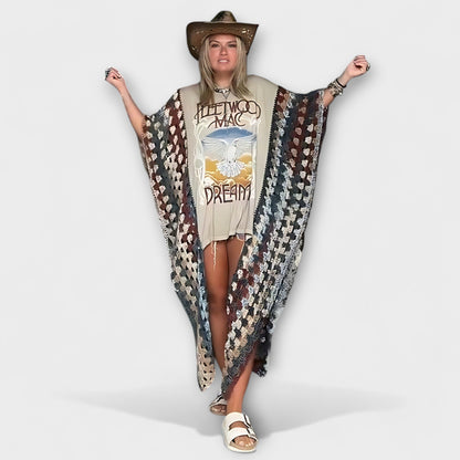 Molly - T-shirt z szydełkowym wzorem Cardina