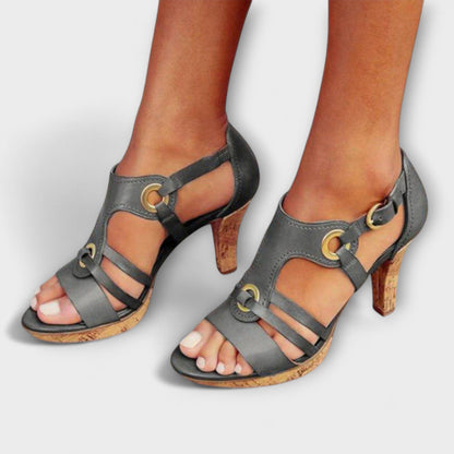 Melina - Wygodne Obcasy z Komfortem Stabilności