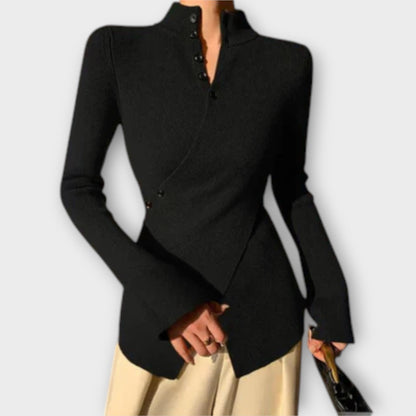 Michiko – Elegancki Sweter z Bawełny