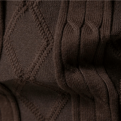 Kardigan Brescia z Warkoczem