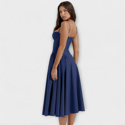 Rosalie - Wyrafinowana Sukienka Koronkowa bez Rękawów