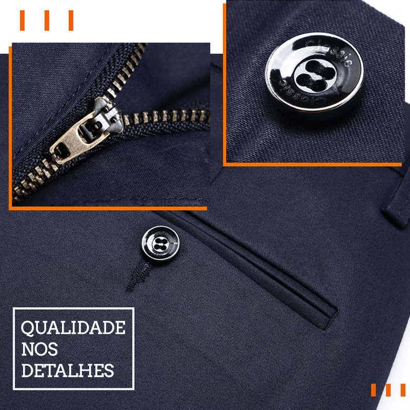 Męskie Spodnie Garniturowe Kyson Verno