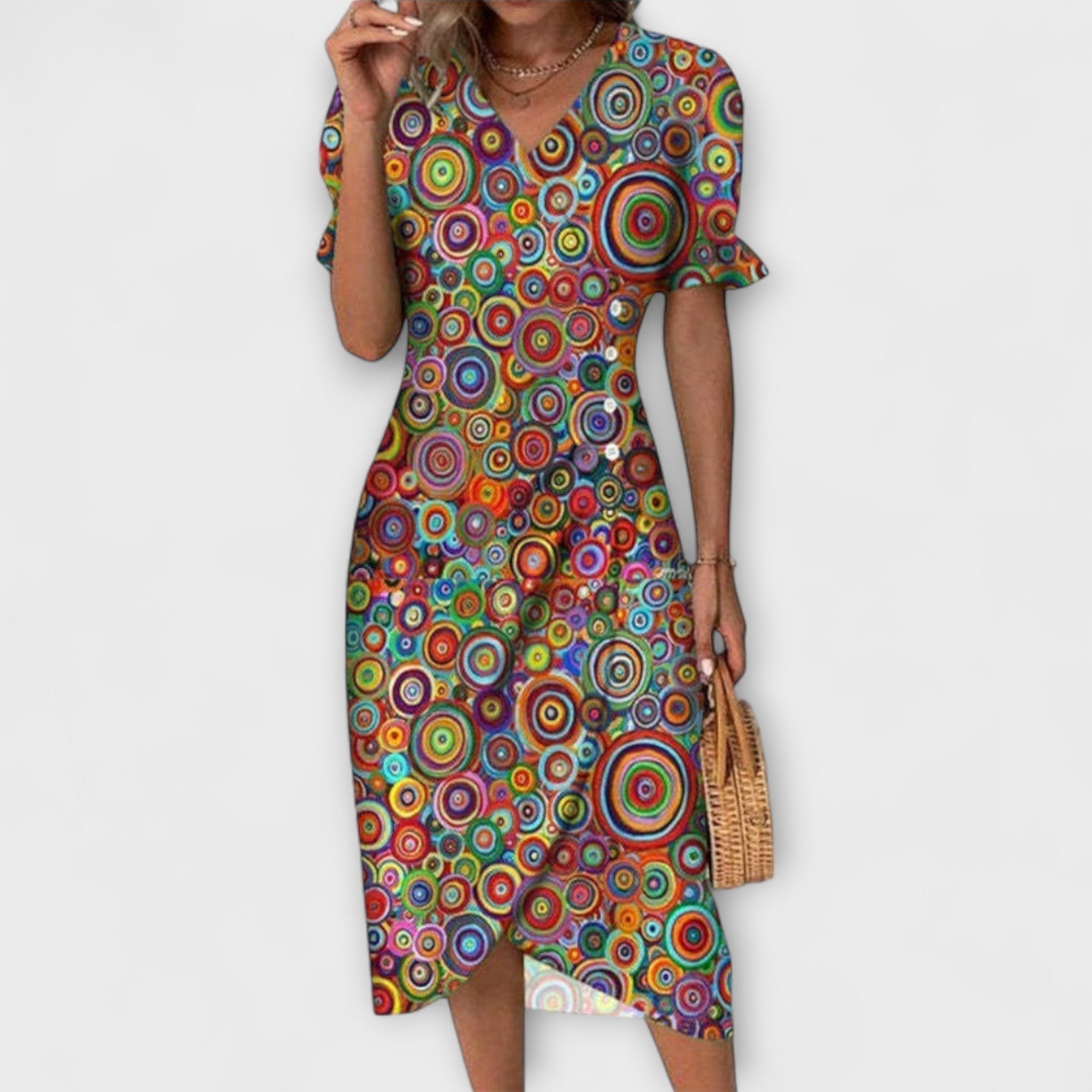 Leda - Elegancka i Wygodna Sukienka Letnia