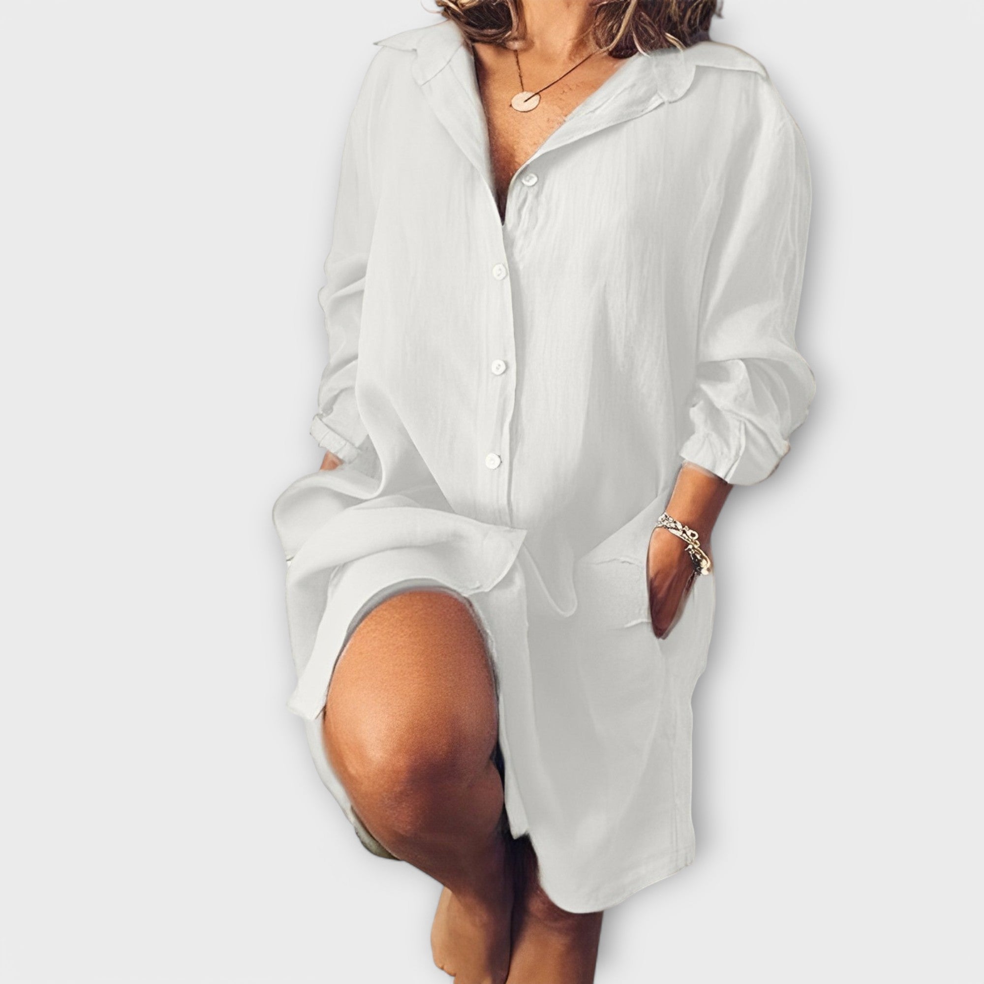 Casualna Bluzka Lniana na Co Dzień