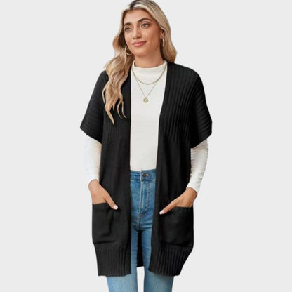 Isla – Lekki Kardigan z Otwarty przodem