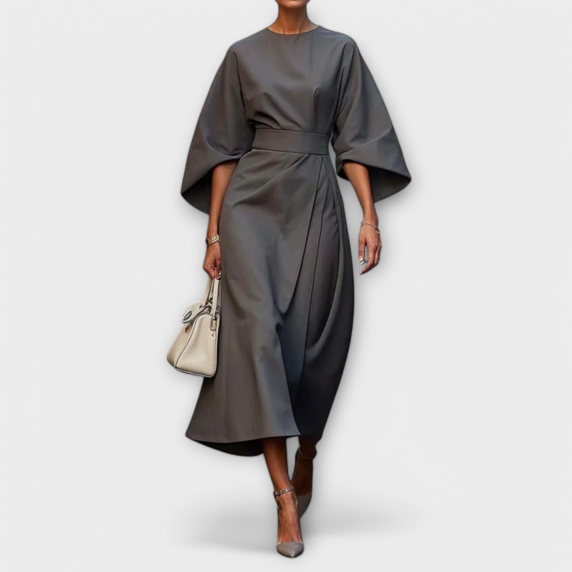 Sonia - Elegancka sukienka z rękawami