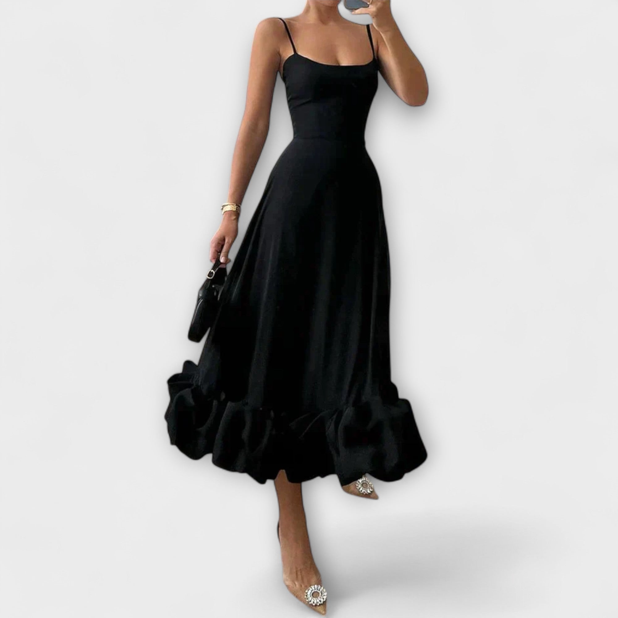 Lily - Midi Sukienka Festiwalowa