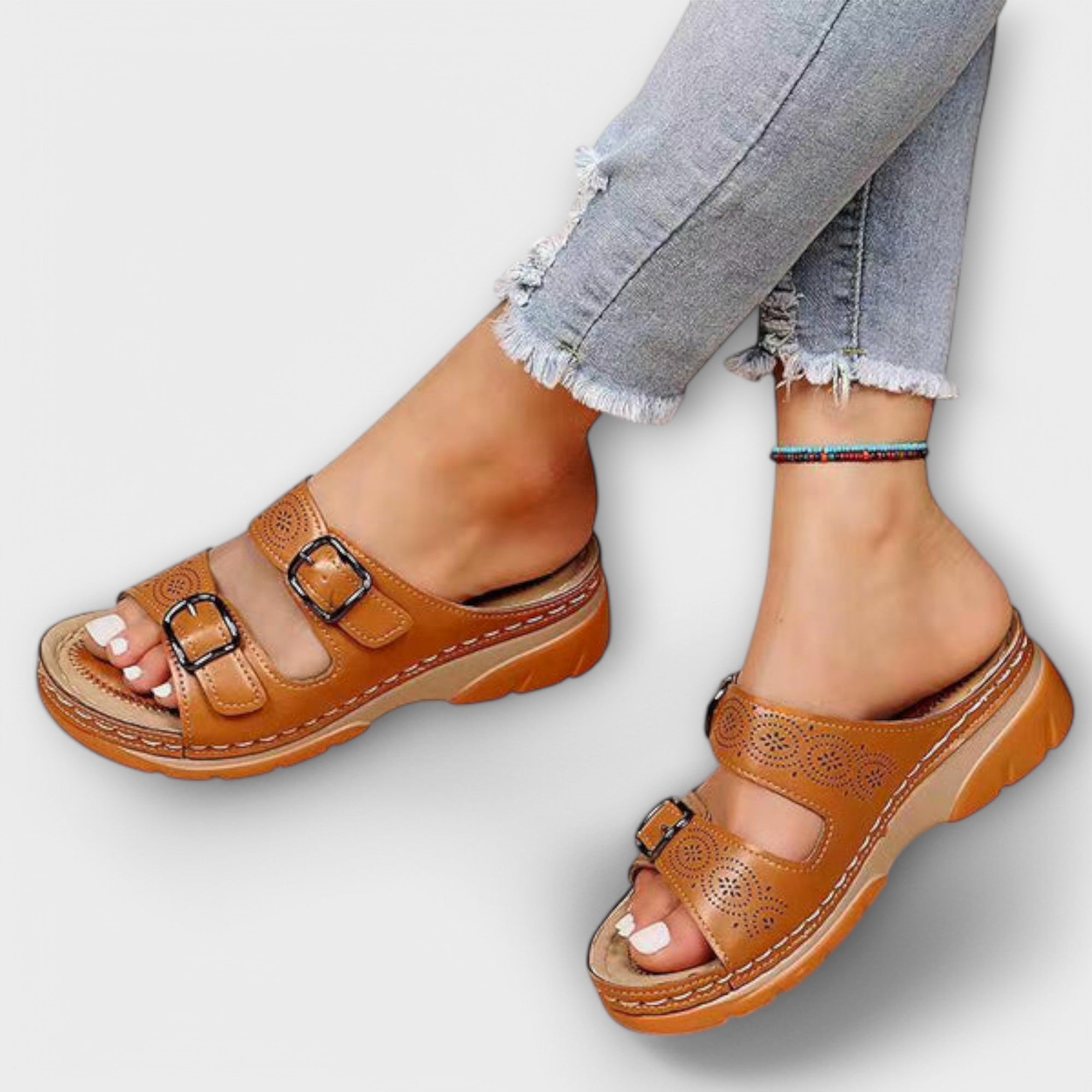 Kamilla - Stylowe Letnie Sandały Damskie