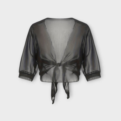 Olivia - Bluzka z Otwarty przód