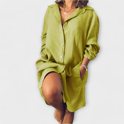 Casualna Bluzka Lniana na Co Dzień