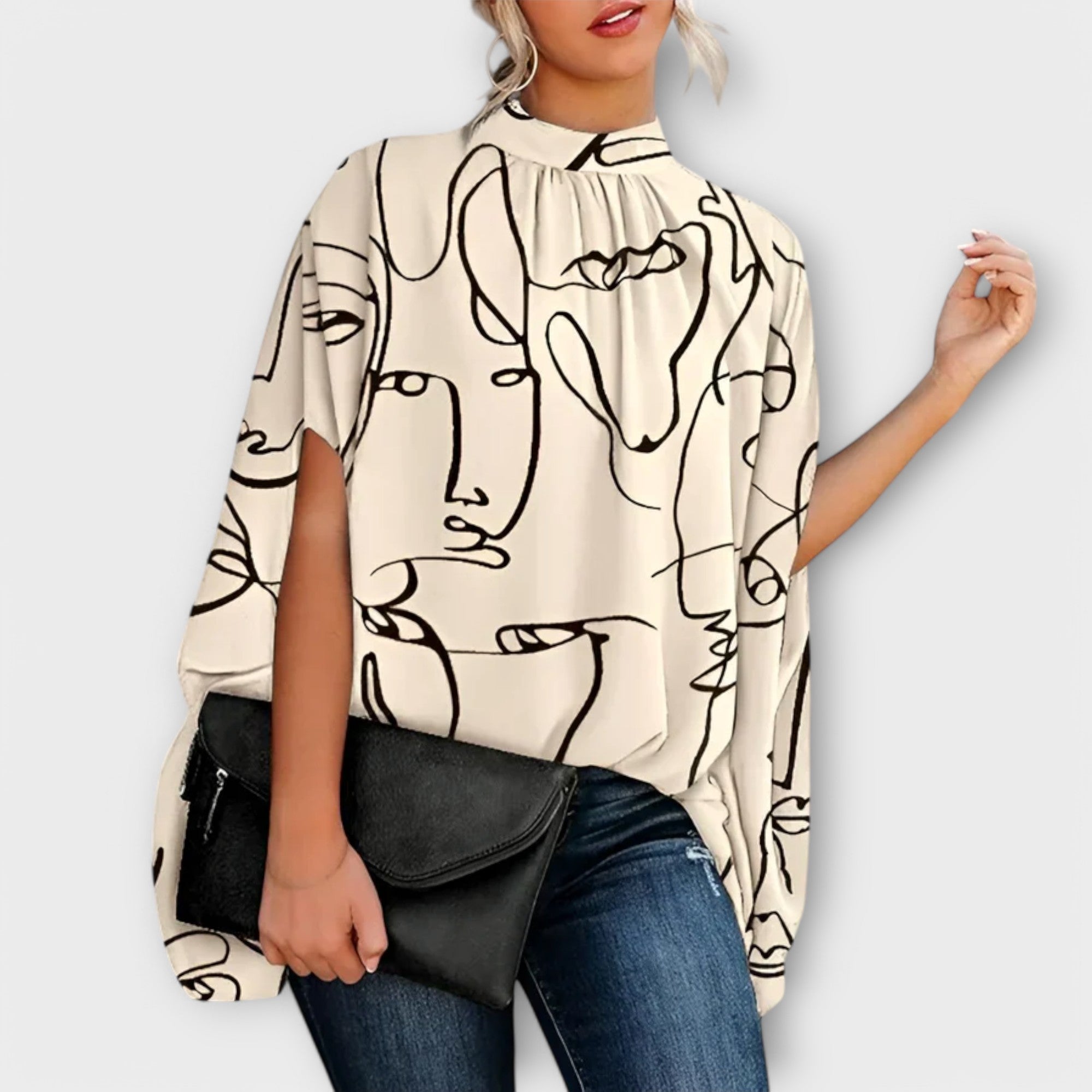 Jacqueline - Wszechstronna Bluzka Wieczorowa