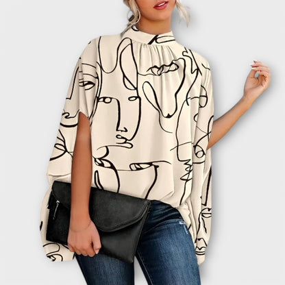 Jacqueline - Wszechstronna Bluzka Wieczorowa