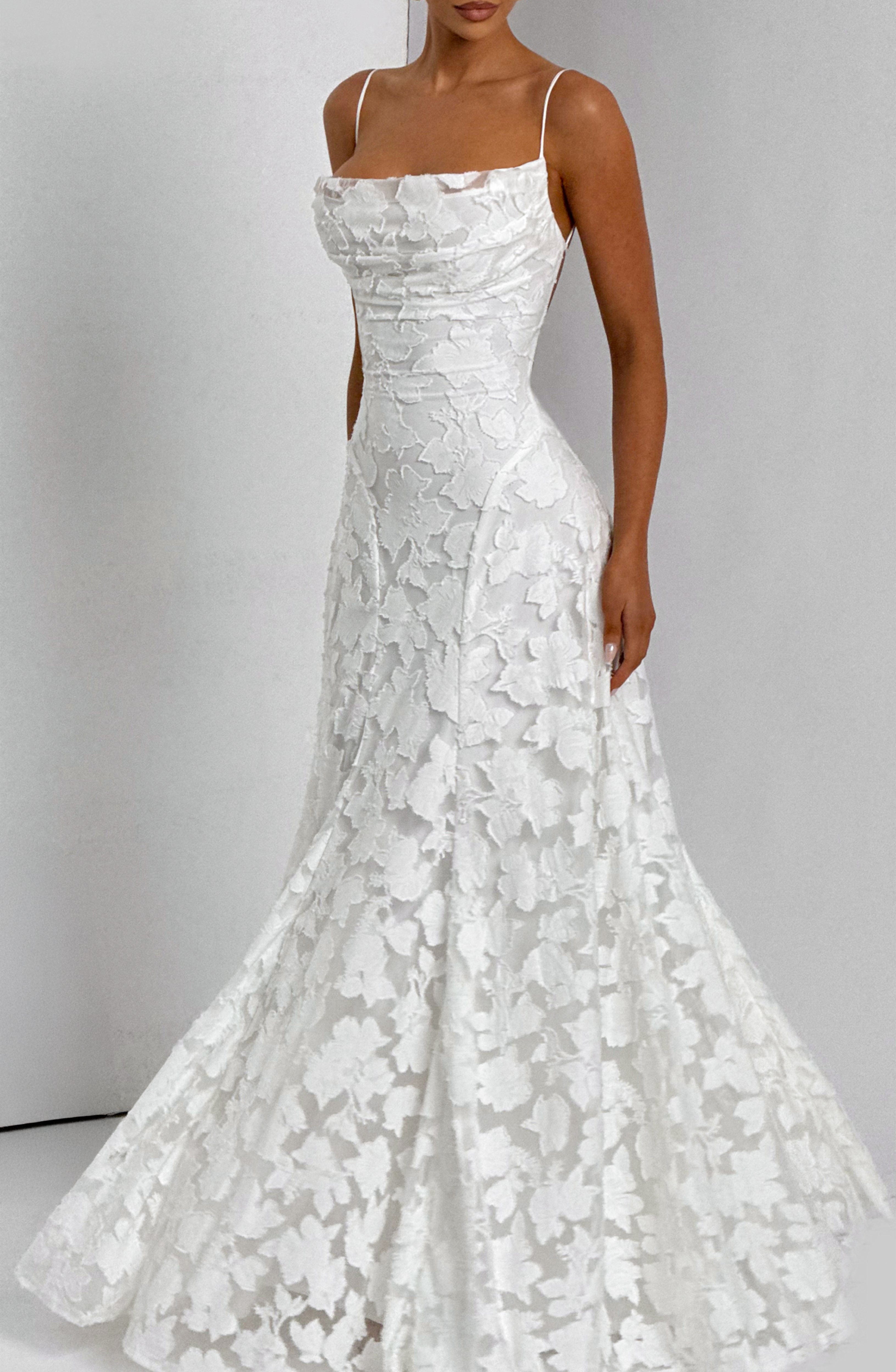 Maxi Kwiatowa Sukienka