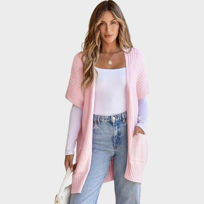 Isla – Lekki Kardigan z Otwarty przodem