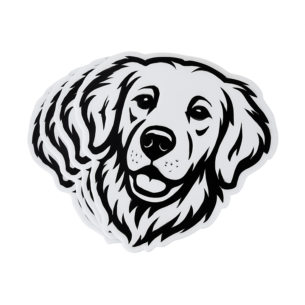 Naklejka Uśmiechniętego Psa