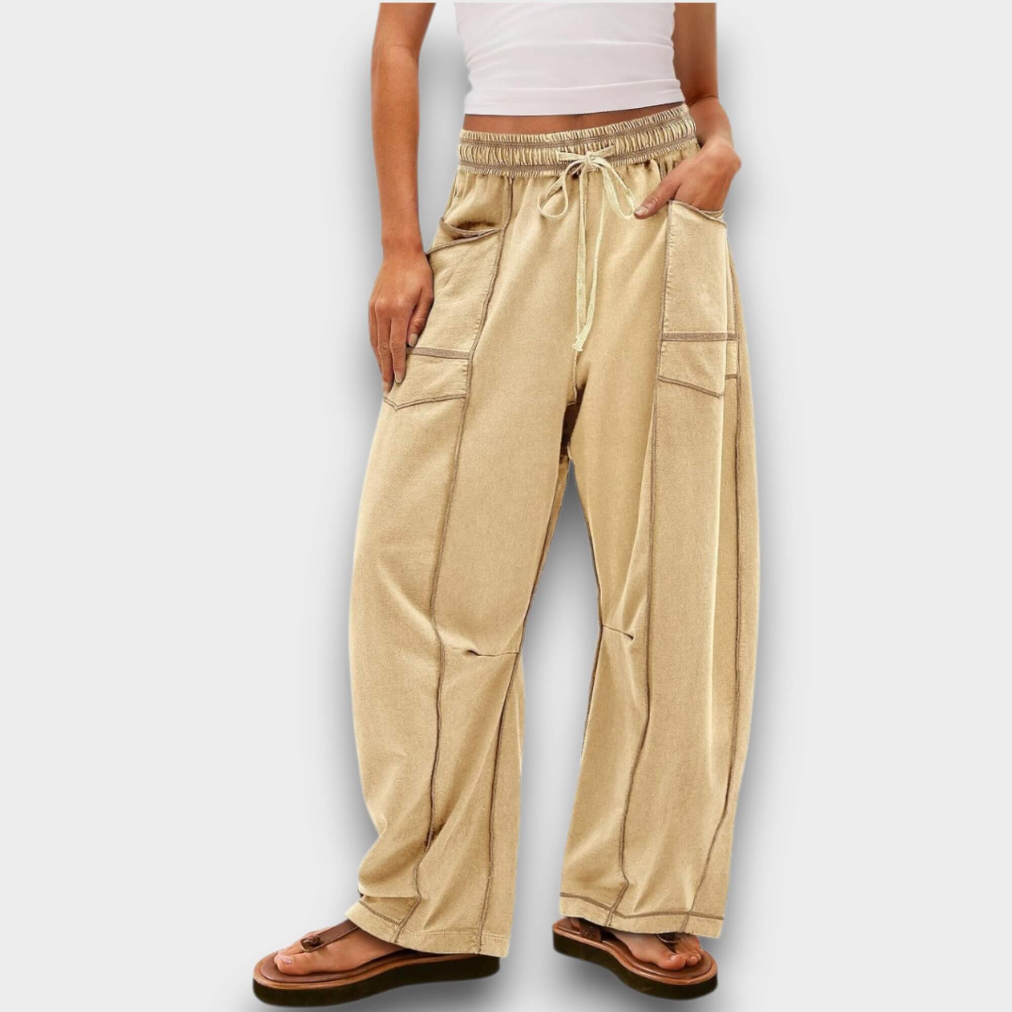 Nova – Wygodne Luźne Spodnie Lounge