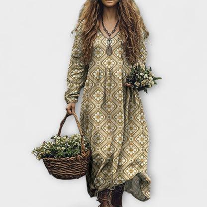 Juri - Sukienka z długim rękawem