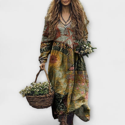 Juri - Sukienka z długim rękawem